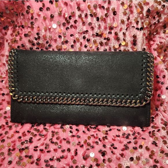 Stella McCartney Falabella Flap Continental Wallet - EUC - Picture 1 of 4